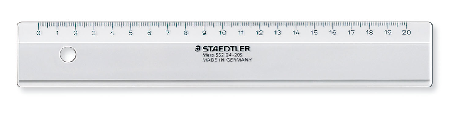 Staedtler plastlinjal