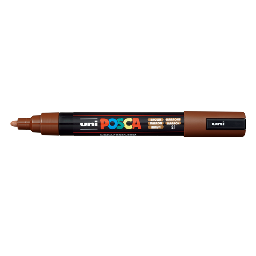 Uni Posca Tusser PC-5M 1 st 1,8-2,5 Brun 21