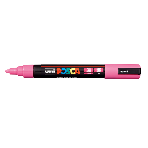 Uni Posca Tusser PC-5M 1 st 1,8-2,5 Pink 13