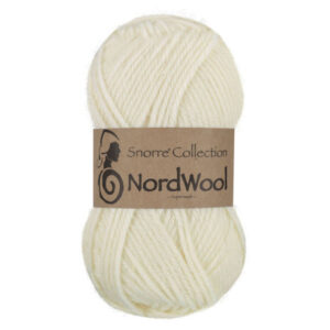 Viking Garn NordWool 100 Blekt Vit