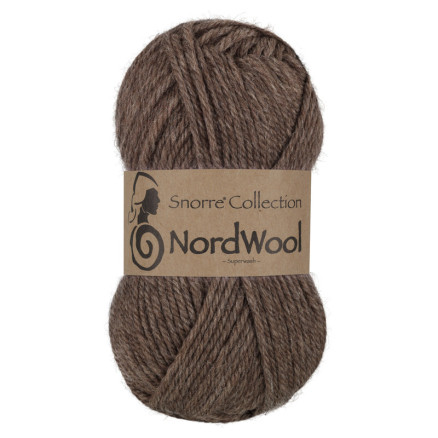 Viking Garn NordWool 108 Brun