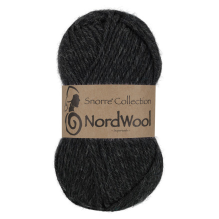 Viking Garn NordWool 117 Koksgrå
