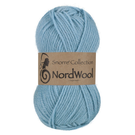 Viking Garn NordWool 120 Ljus Blå