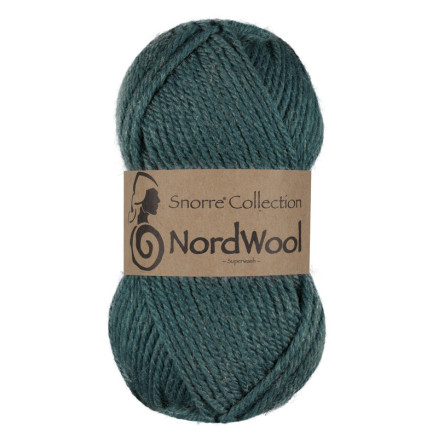 Viking Garn NordWool 130 Mörk Petrol