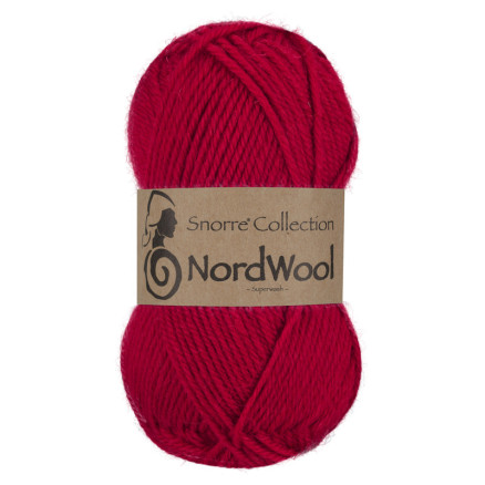 Viking Garn NordWool 160 Burgundy
