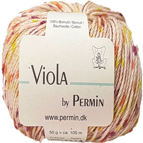 Viola Permin - Mangfärgad Bomullsgarn - fv 889201