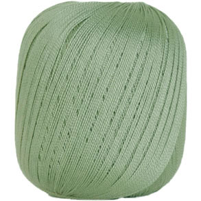 Virkningsgarn - Hjerte nr 5 - fv 8580 Pastel Grön