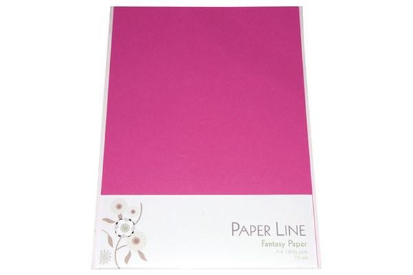kartong - 180g A4 10 stk i Paket Pink