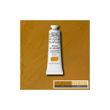 Artists oljefärg 37ml gul ockra blek 746