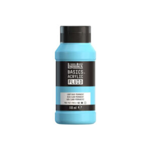Basics fluid 118ml ljusblå permanent rad 770