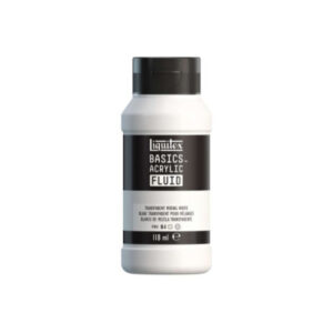 Basics fluid 118ml transparent blandningsvätska vit rad 43