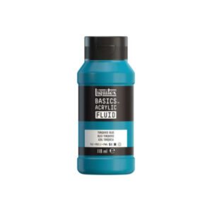 Basics fluid 118ml turkosblå rad 046