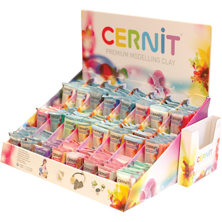 Cernit, Ass. färger, 24x6 frp./1 frp.
