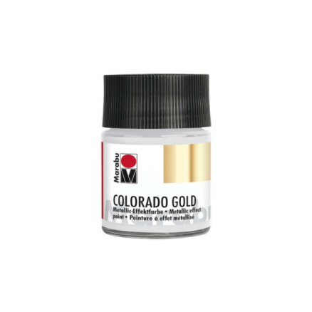 Colorado Gold färg 50ml, metallic-silver 782
