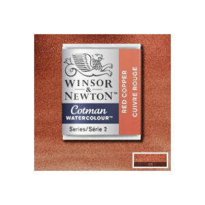 Cotman akvarellfärg 1/2 panna Röd Koppar 471