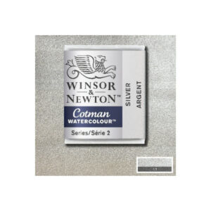 Cotman akvarellfärg 1/2 panna Silver 617
