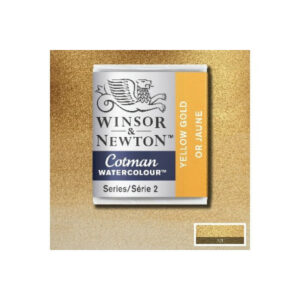 Cotman akvarellfärg 1/2 panna Yellow gold 088