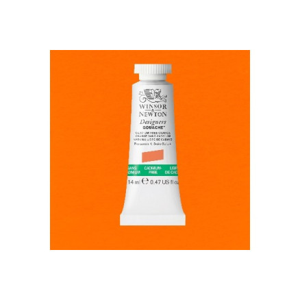 Designers gouache 14ml cadminumfri, Orange 899