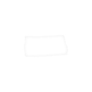 Färgmarker bred titanvit 432