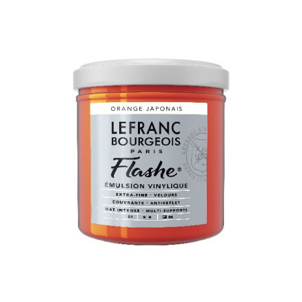 Flashe Akryl 125ml Japansk Orange 476