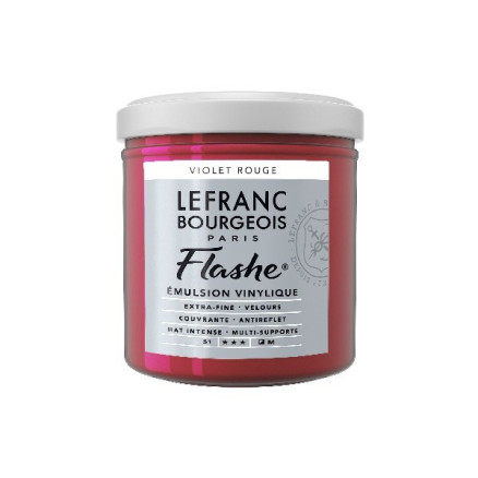 Flashe Akryl 125ml Röd Violett 618