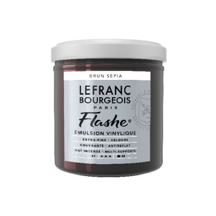 Flashe Akryl 125ml Sepia Brun 107