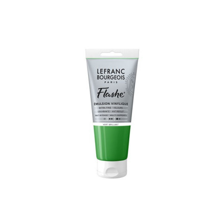 Flashe akryl 80ml briljant grön
