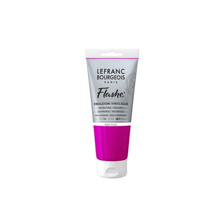 Flashe akryl 80ml flourescerande rosa