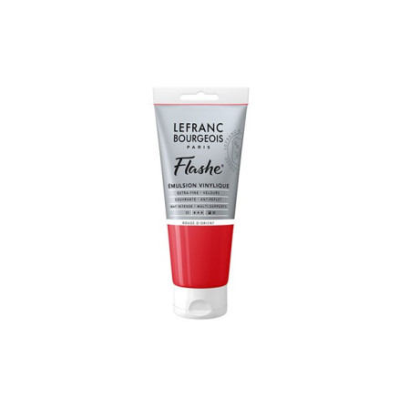 Flashe akryl 80ml orientalisk röd