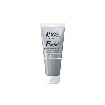 Flashe akryl 80ml silver skimrande
