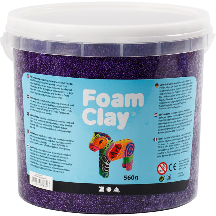 Foam Clay, Lila, 560g/ 1 hink
