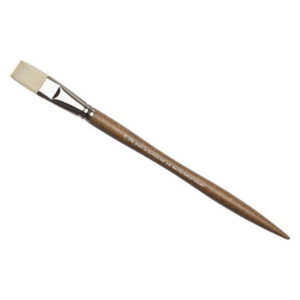 KONSTNÄRSOLJA SYNTETISK SVINBORSTE PLATT STORLEK 12