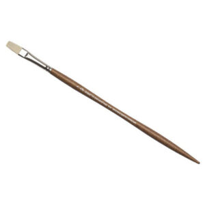 KONSTNÄRSOLJA SYNTETISK SVINBORSTE PLATT STORLEK 6