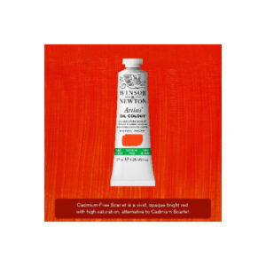 Konstnärsoljefärg 37ml kadmiumfri scharlakansröd 903