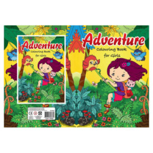 Målarbok A4 Adenture 16 sidor