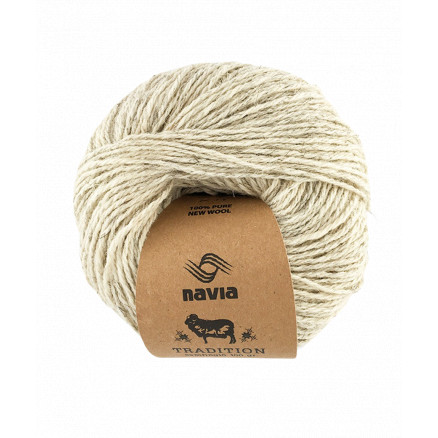 Navia Tradition Garn 902 Ljus Grå