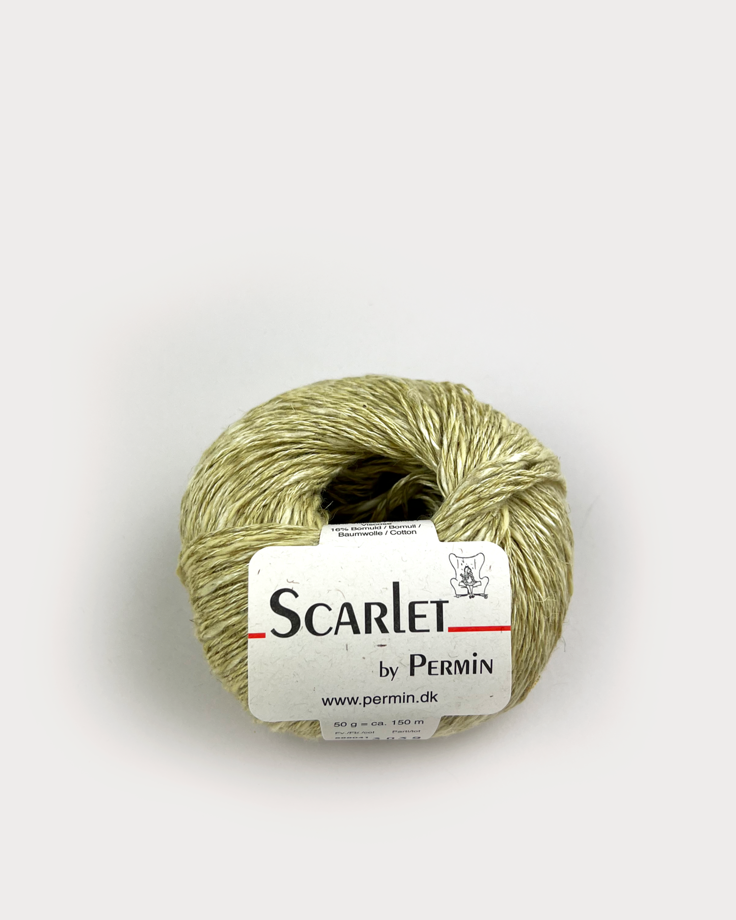 Scarlet Permin Lingarn fv 888041 Ljus Lime