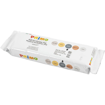 Självhärdande lera, svart, 12x1000g/ 1 frp.