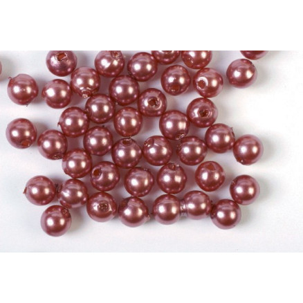 Vaxpärlor 4mm 500g Syren