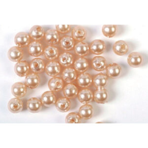 Vaxpärlor 8mm 500g sand