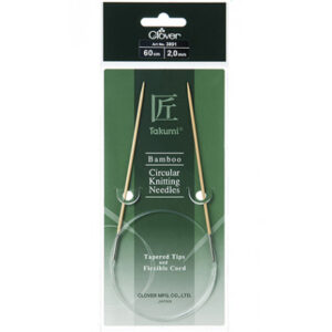 Clover Takumi Rundstickor Bambu 60cm 2,00mm /23.6in US0