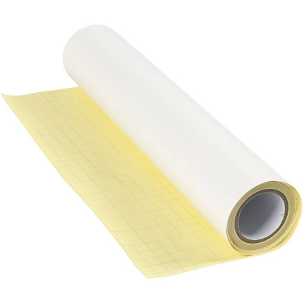 Dubbelsidigt självhäftande film, B: 32 cm, tjocklek 0,03 mm, 5m/ 1 rl.