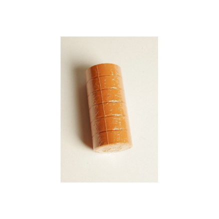 Fantasi blockfärg 44x16mm 6st orange