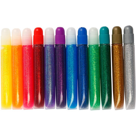 Glitterlim, 12x10ml/ 1 frp.