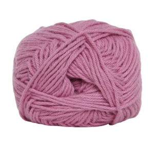 Hjertegarn Cotton nr. 8 Garn 520 Violett