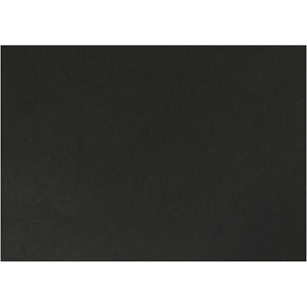 Karduspapper, A4, ark 210x297 mm, 100 g, svart, 500 ark/1 frp.