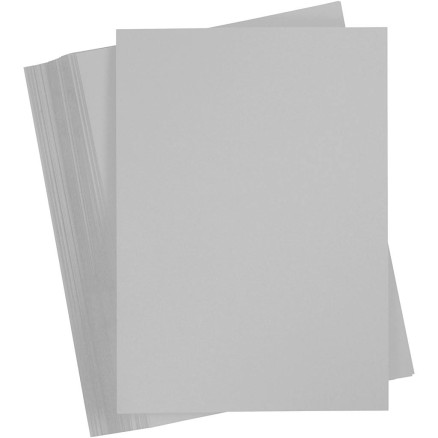Kartong, A4, ark 210x297 mm, 180 g, grå, 100 ark/1 frp.