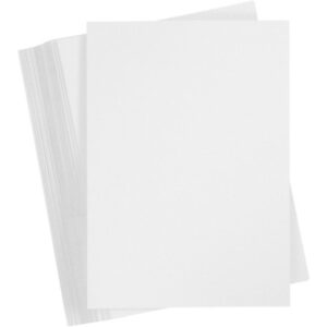 Kartong, A5, ark 148x210 mm, 180 g, vit, 200 ark/1 pk.