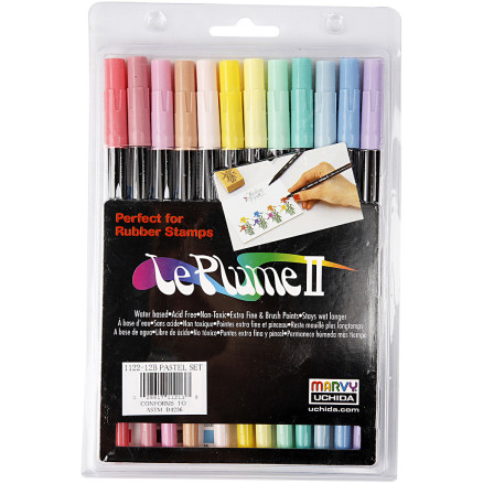 Le Plume II Tusch, 12 st / 1 pk.