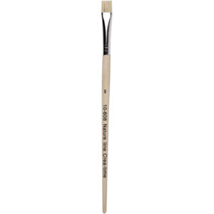 Nature Line Brushes, 8, L: 18,5 cm, B: 10 mm, platta, 12 st / 1 pk.